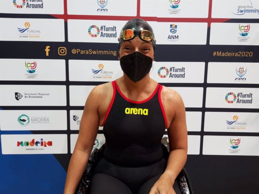 Teresa Perales gana la plata en 50 espalda S5 y conquista su medalla paralímpica 27