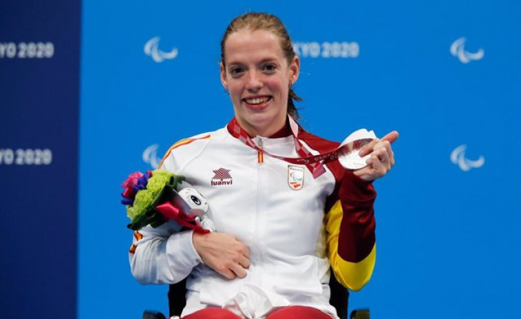 Marta Fernández conquista la medalla de oro en los 50 braza SB3