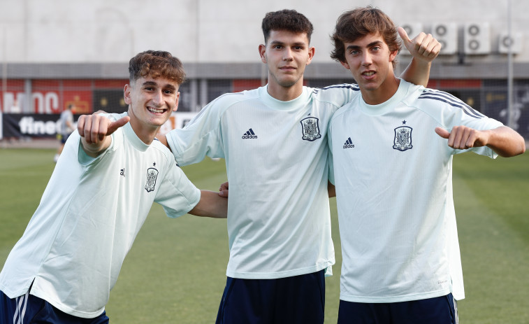 Trilli y Noel, canteranos del Deportivo, sienten “orgullo” tras ser convocados por la sub-19