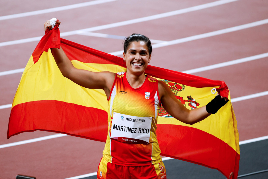 Miriam Martínez se adjudica la medalla de plata en el peso F36
