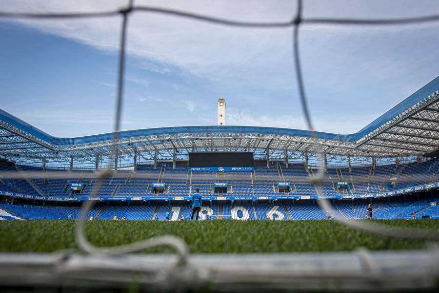 Riazor, camino a Tudela