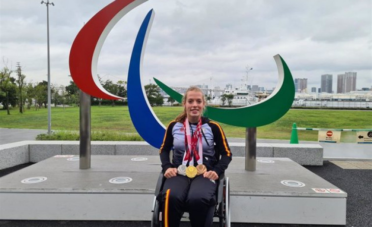 La nadadora Marta Fernández, ganadora de tres medallas, será la abanderada española en la Clausura