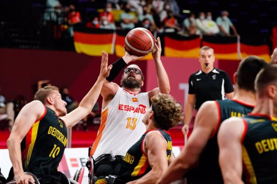 España no puede con Estados Unidos y peleará por el bronce en basket en silla
