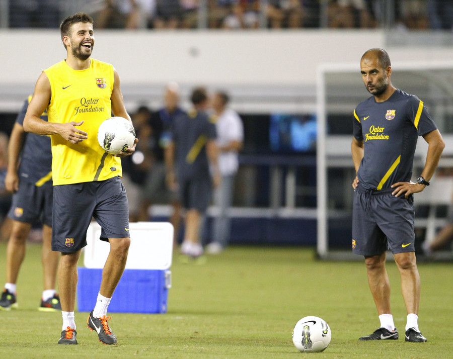 Piqué: "Con Guardiola llegamos a un punto de tensión importante"