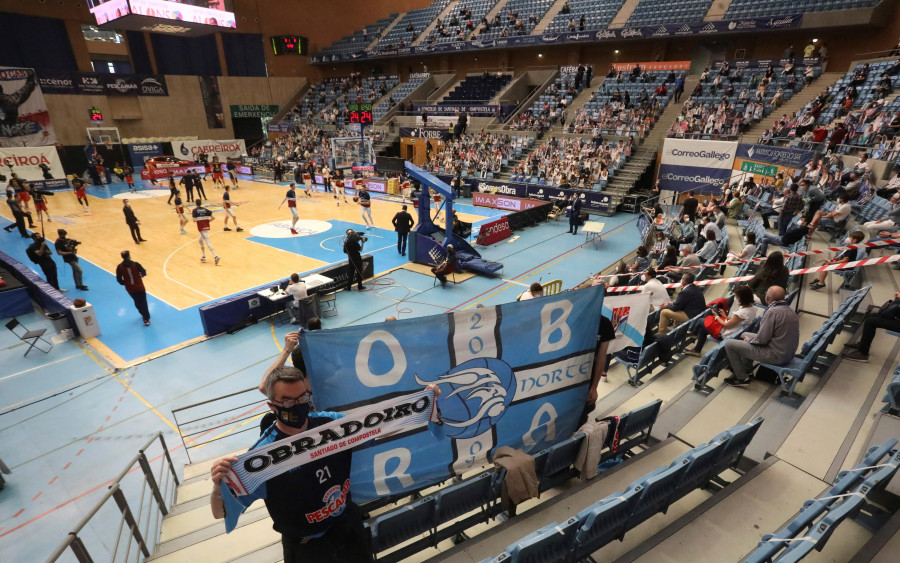 Breogán y Obradoiro solicitan aumento de aforo en sus canchas