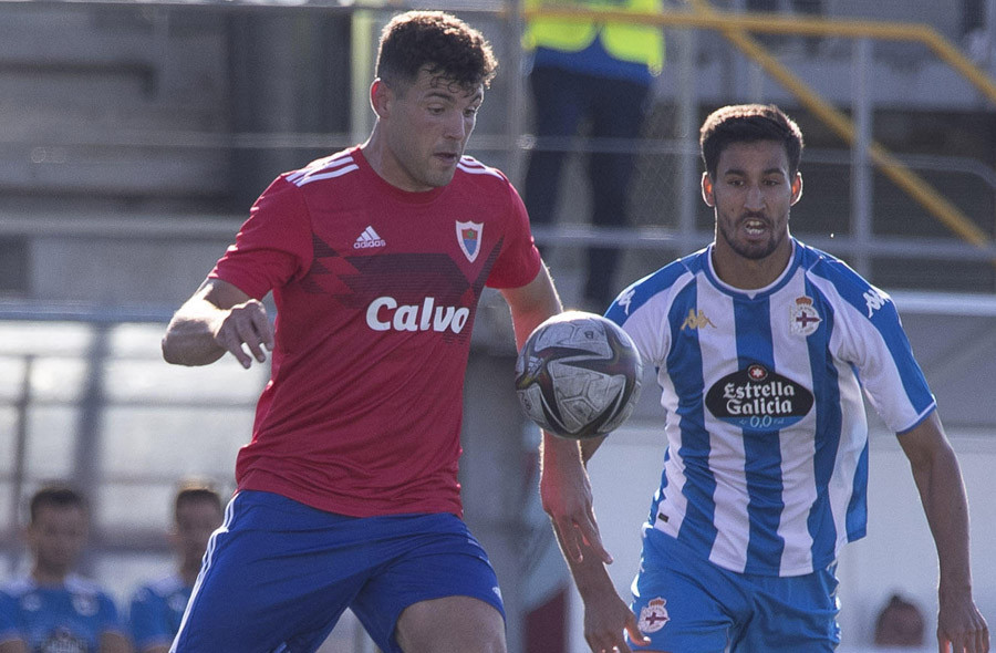 Uxío, delantero del Bergantiños: “Éramos buenos jugadores pero éramos el peor equipo”