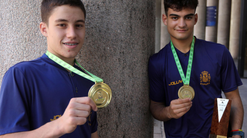 Los coruñeses Jacobo Copa y Bruno Saavedra, citados para el Europeo sub-19