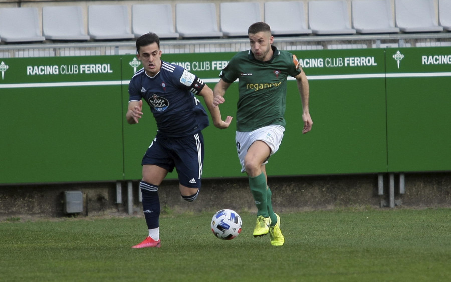 Al Racing de Ferrol se le escapan los puntos en los minutos finales