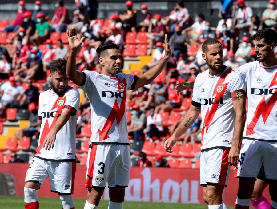 Falcao redondea la fiesta del Rayo ante el Getafe