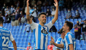 Alberto Quiles ya es el ‘pichichi’ del Depor, con tres dianas