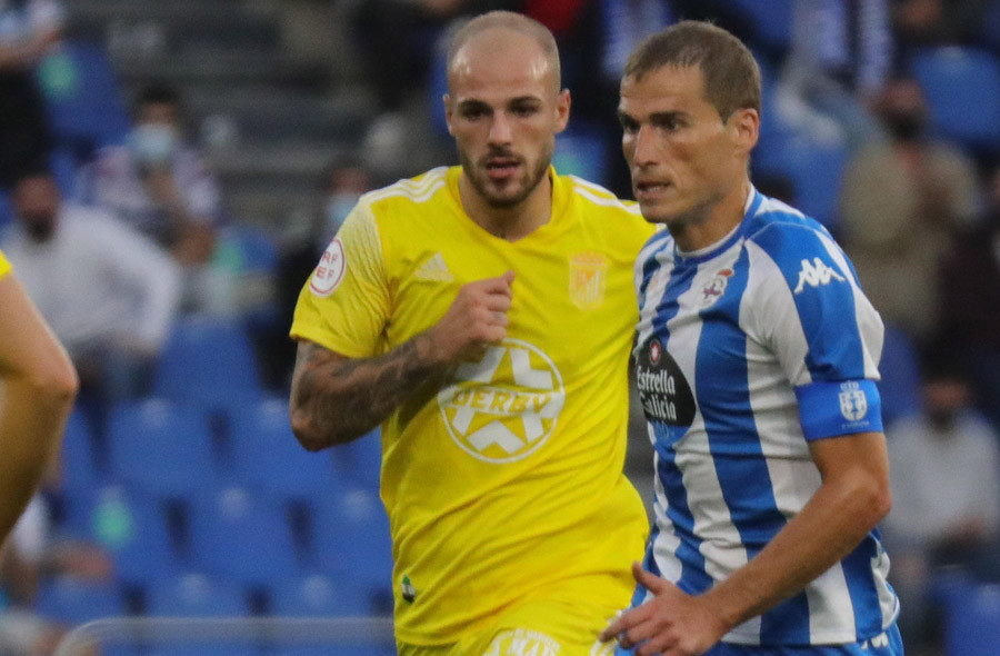 Álex Bergantiños : “Nos faltó tranquilidad  en la segunda parte”