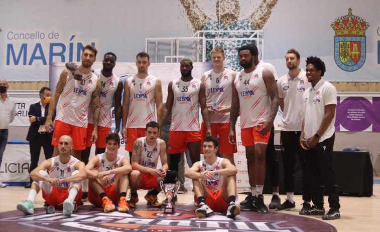 El Leyma Básquet Coruña logra su segundo título oficial