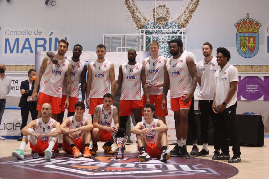 El Leyma Básquet Coruña logra su segundo título oficial