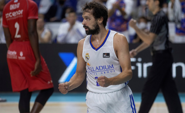 Llull reactivó al Real Madrid para derrotar al Obradoiro