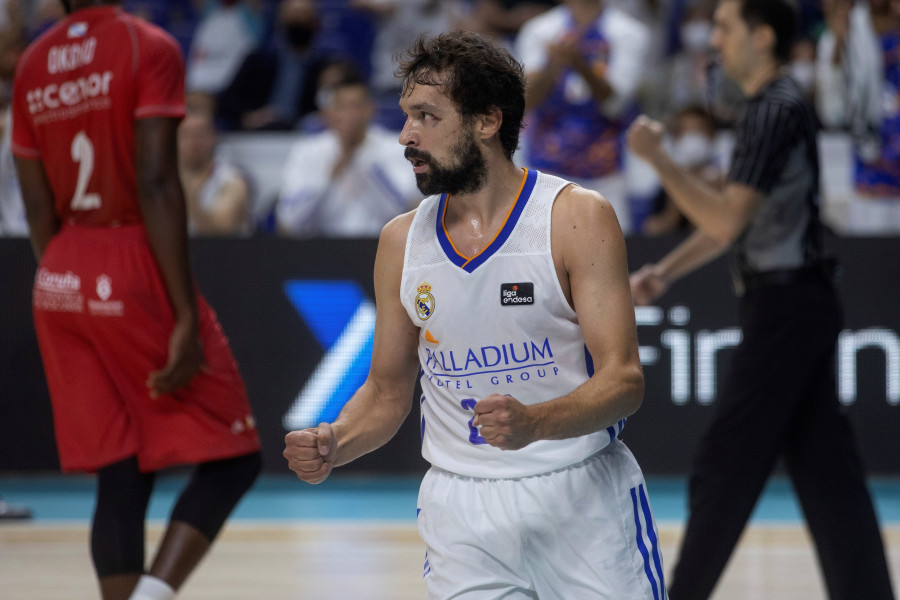 Llull reactivó al Real Madrid para derrotar al Obradoiro