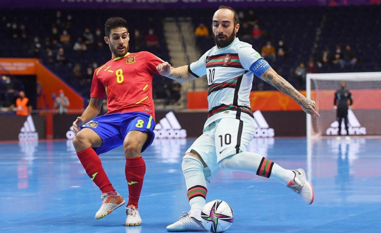 La selección española de fútbol sala no pasa de cuartos