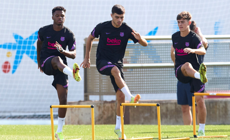 Pedri y Sergi Roberto reciben el alta y estarán en Lisboa