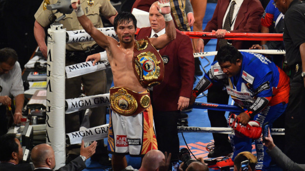 El filipino Manny Pacquiao se retira del boxeo para centrarse en ser presidente de su país
