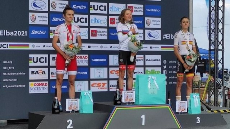 Natalia Fischer se cuelga el bronce en el Mundial de Maratón