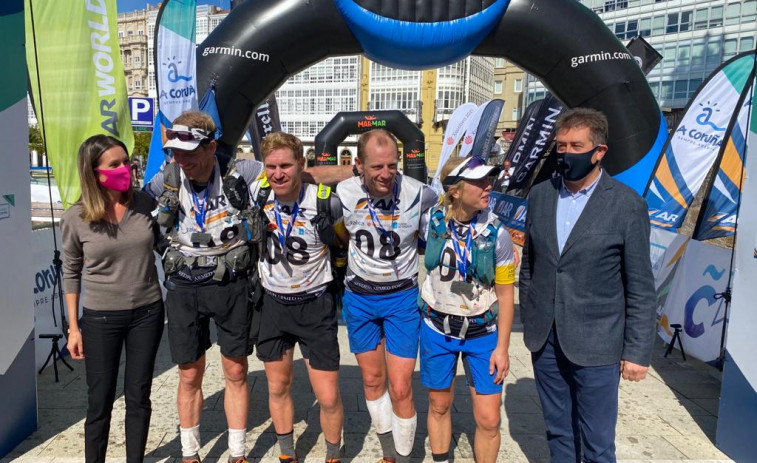 Los suecos del SAFAT, campeones del mundo de aventura en A Coruña