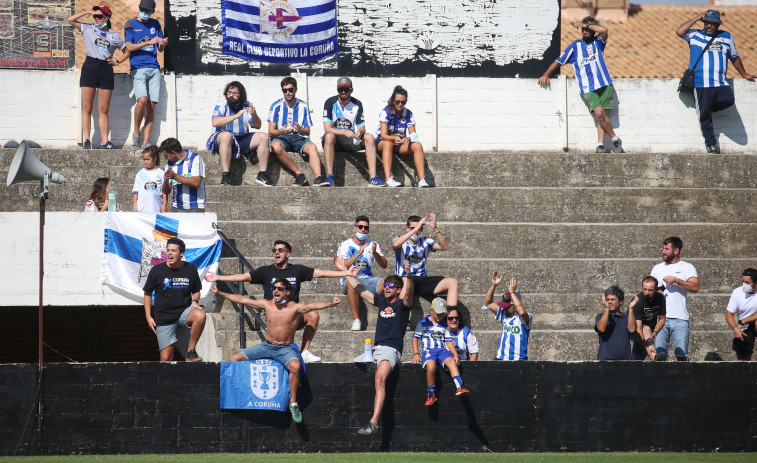 Más de 200 incondicionales arroparán al Depor en Irún