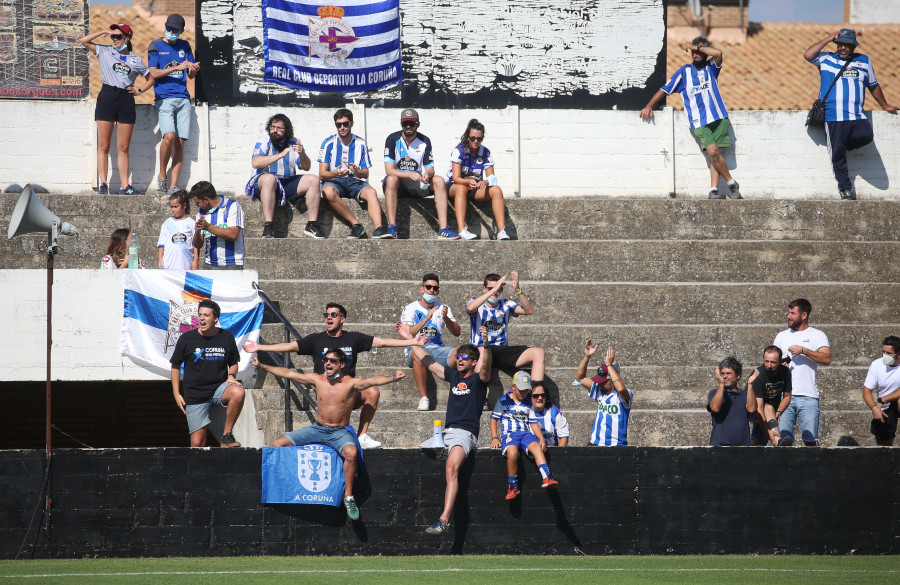 Más de 200 incondicionales arroparán al Depor en Irún