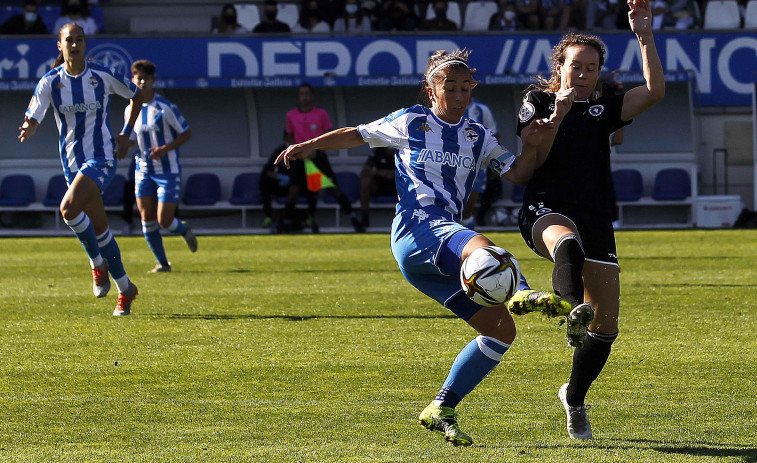 Solvencia en Abegondo de un Deportivo Abanca que doblegó (3-0) al Zaragoza