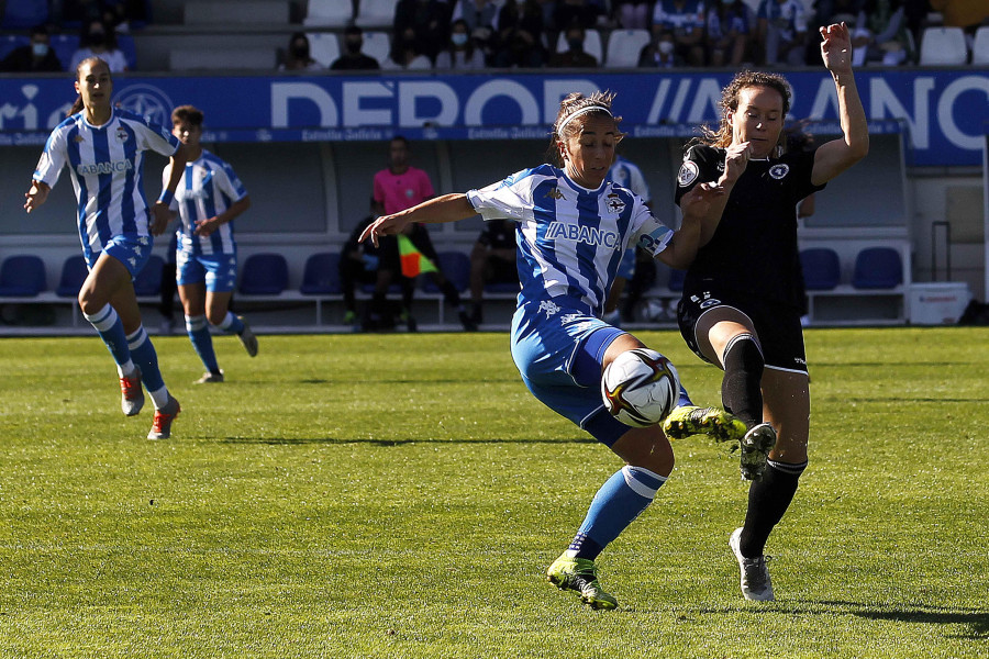 Solvencia en Abegondo de un Deportivo Abanca que doblegó (3-0) al Zaragoza