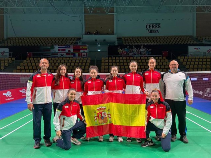 España logra el mejor puesto de su historia en la Uber Cup