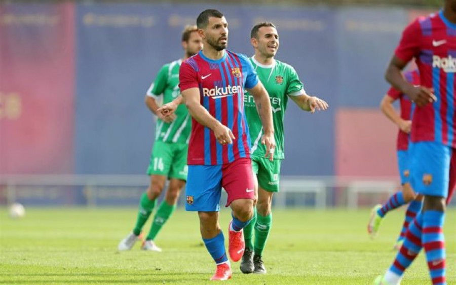 El 'Kun' Agüero recibe el alta y entra en su primera convocatoria