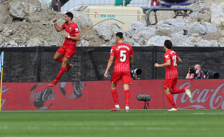 Un gol de Rafa Mir certificó la victoria del Sevilla FC en Balaídos