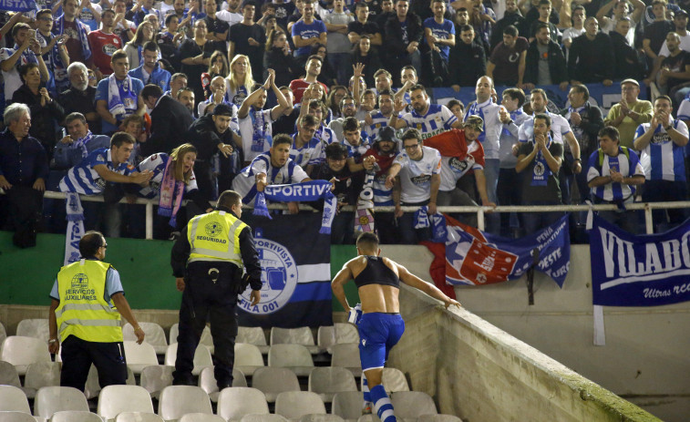 El partido ante el Racing de Santander, declarado de alto riesgo
