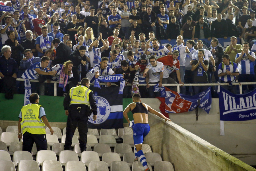 El partido ante el Racing de Santander, declarado de alto riesgo