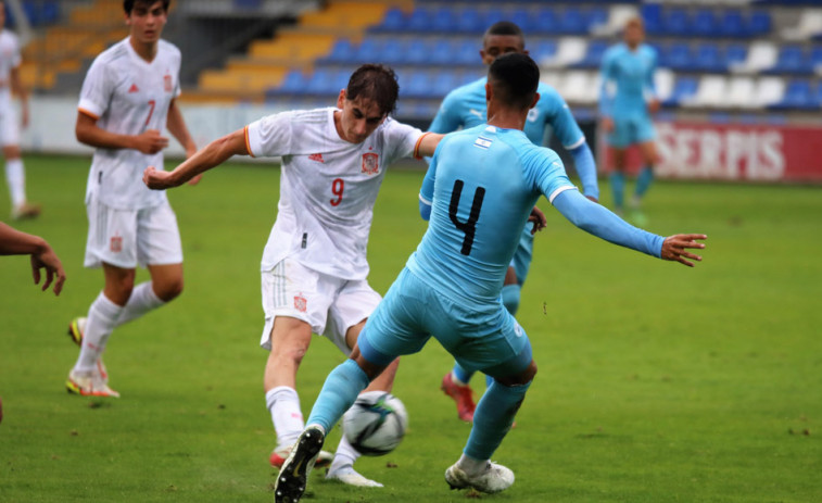 Noel fue titular y Dani Barcia jugó 20 minutos en la derrota de la sub-19 contra Israel
