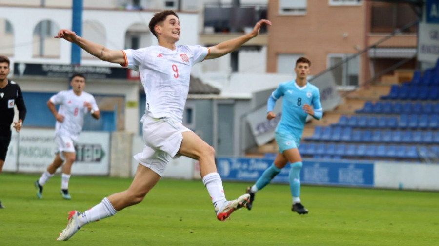 ​Dani Barcia y Noel acumularon más minutos con la selección sub-19 en el empate ante Israel