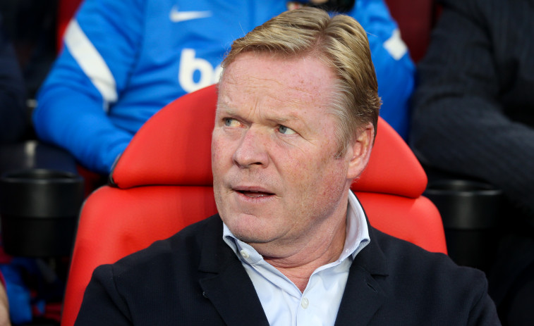 Los números negros de Koeman en el Barça