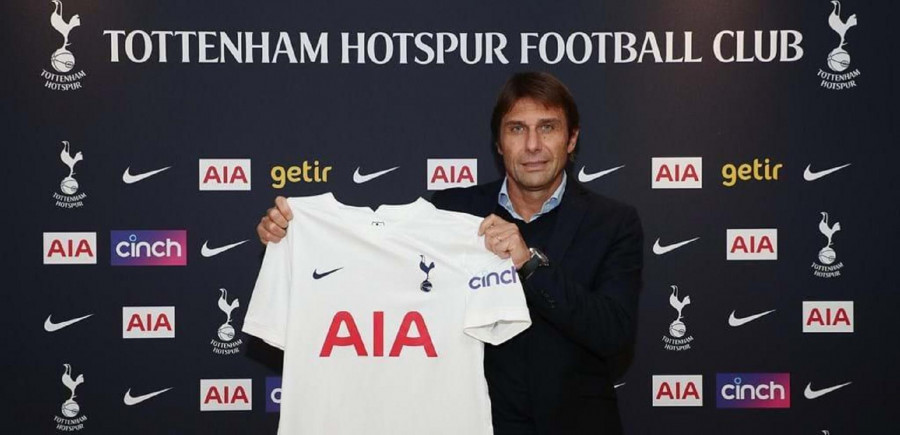 Antonio Conte promete "fútbol atractivo" en el Tottenham