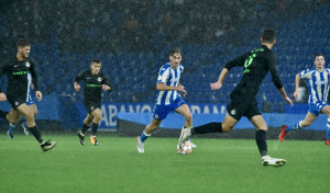 Las imágenes del partido entre el Depor Juvenil y el Maccabi Haifa