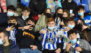 Imágenes de la afición Deportivo juvenil - Maccabi