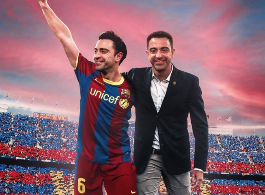 Xavi Hernández: "Llego en un momento difícil pero afronto el reto con la mayor ilusión"