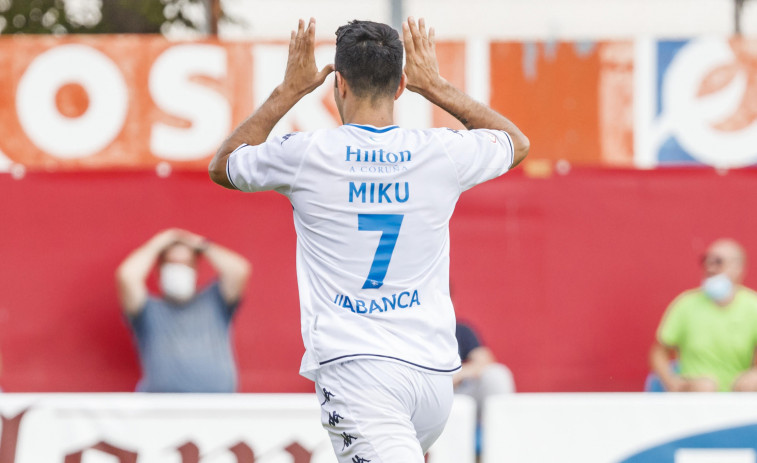 Miku, máximo goleador en solitario, con cinco dianas