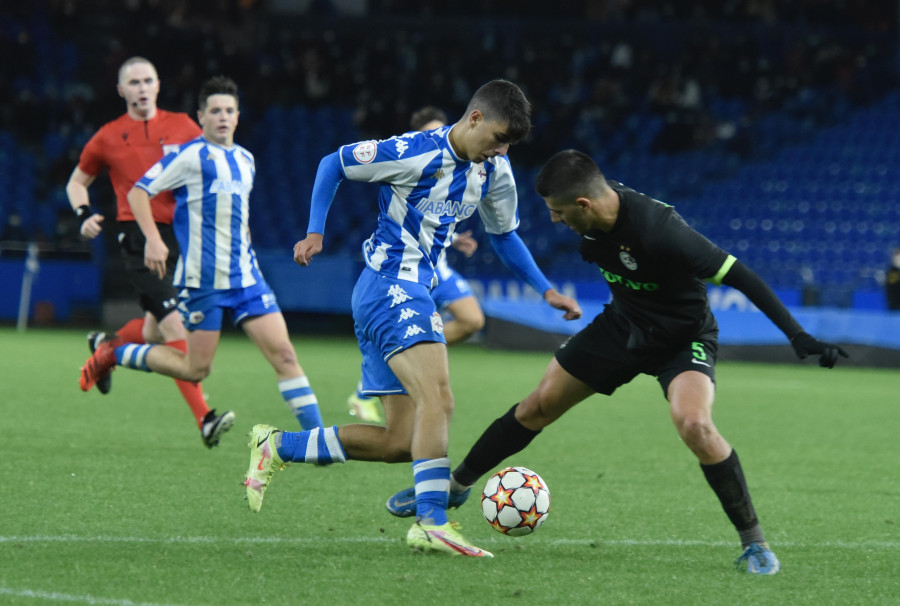 El Depor Juvenil recibe al colista para olvidar el empate en Gijón