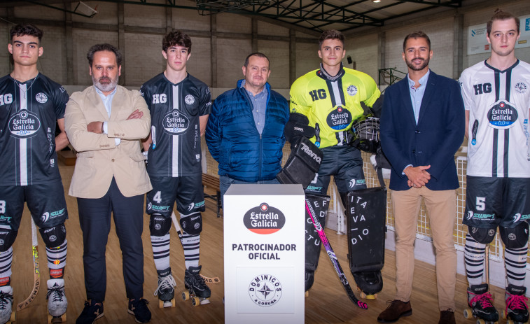 Estrella Galicia seguirá apoyando al Club de Hockey Patines Dominicos durante las próximas tres temporadas