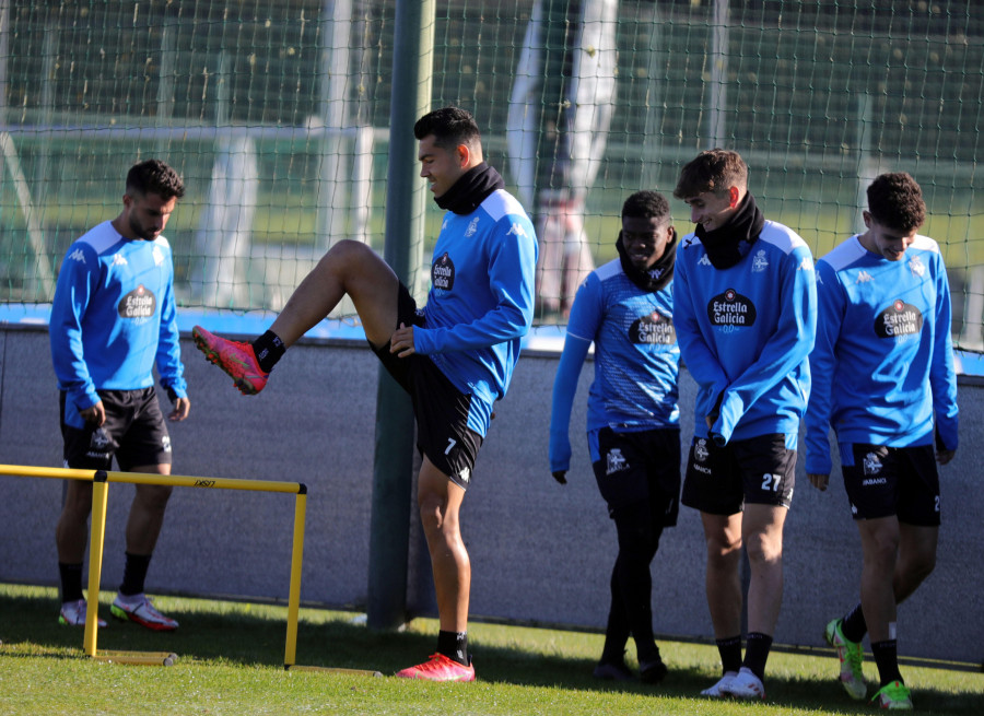 Depor, repóker de entrenamientos