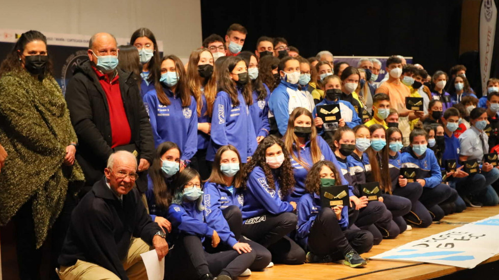 Caetano Horta y el Club del Mar de Noia, grandes triunfadores en Sada