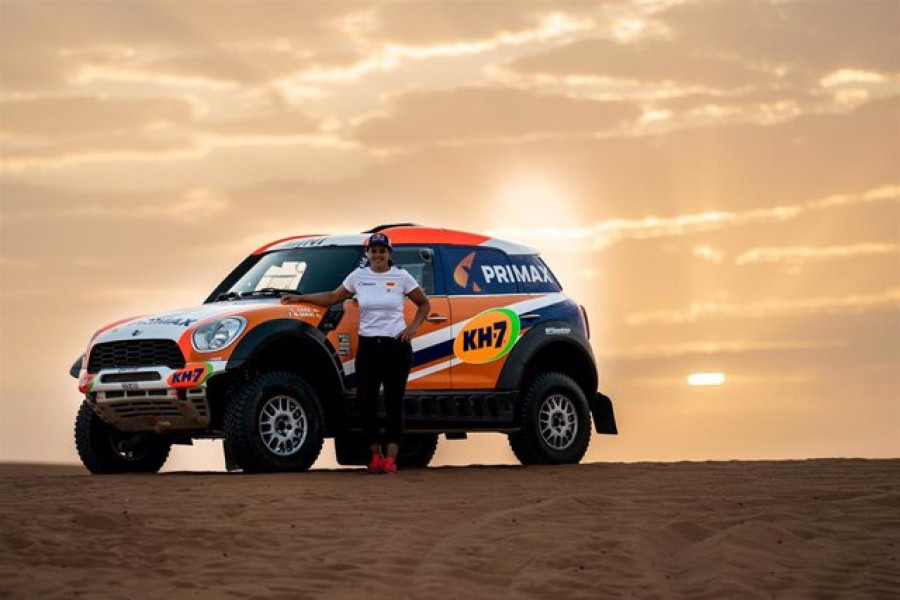 Laia Sanz correrá el Dakar 2022 con un Mini X-raid: "Me lanzo a una nueva aventura"