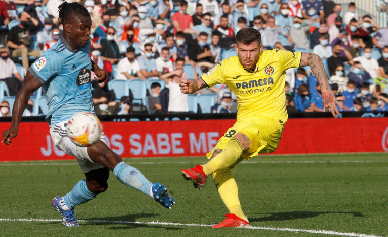 El Villarreal perdona y acaba sufriendo ante el Celta (1-1)