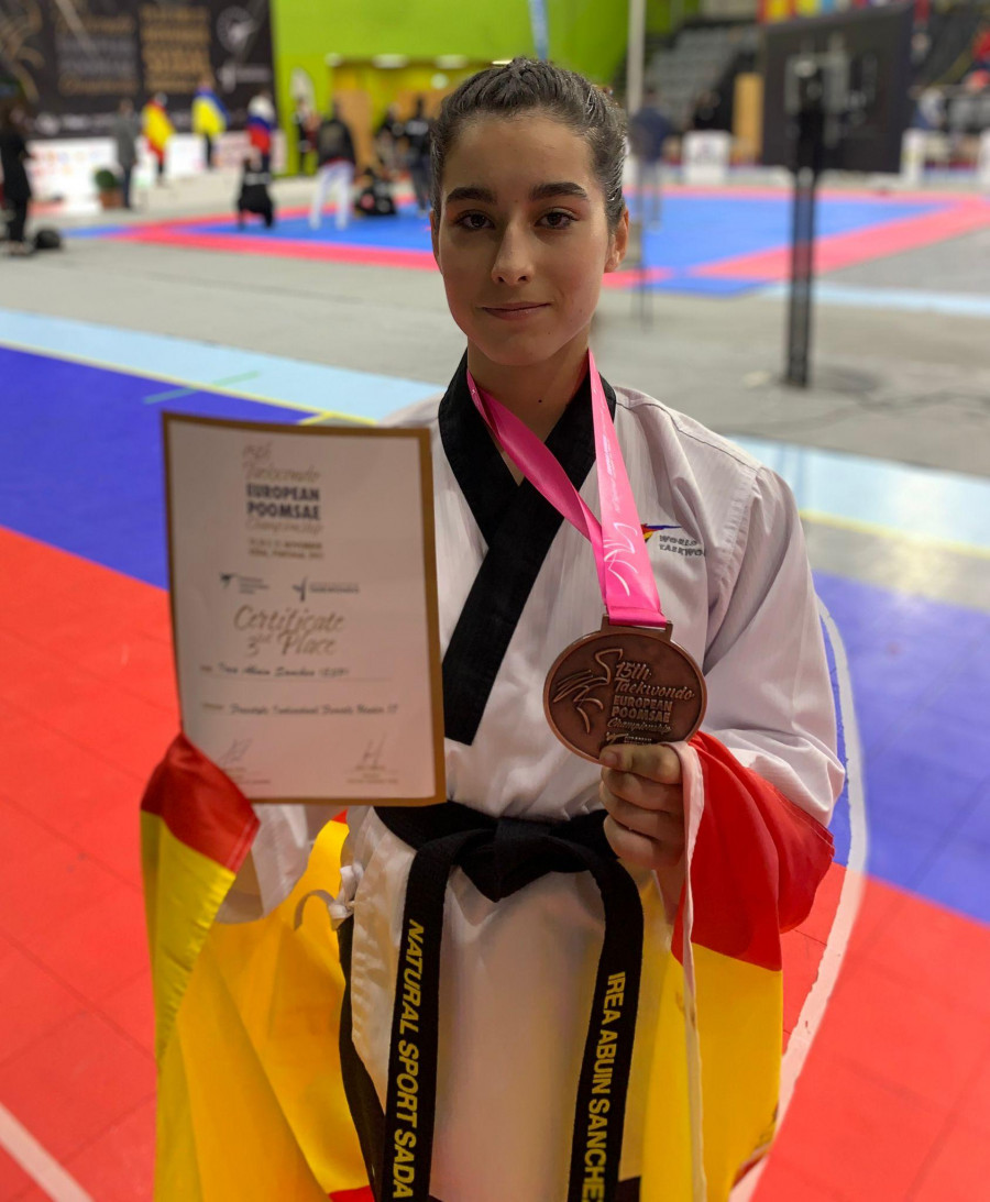 Bronce continental para la sadense Irea Abuín