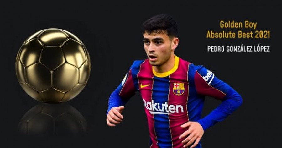 Pedri gana el Golden Boy 2021 al mejor Sub-21 del año