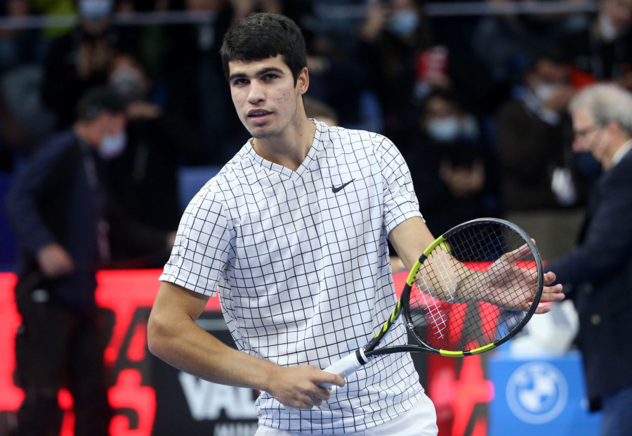 Alcaraz: "Jugar la primera vez en Copa Davis no es fácil"